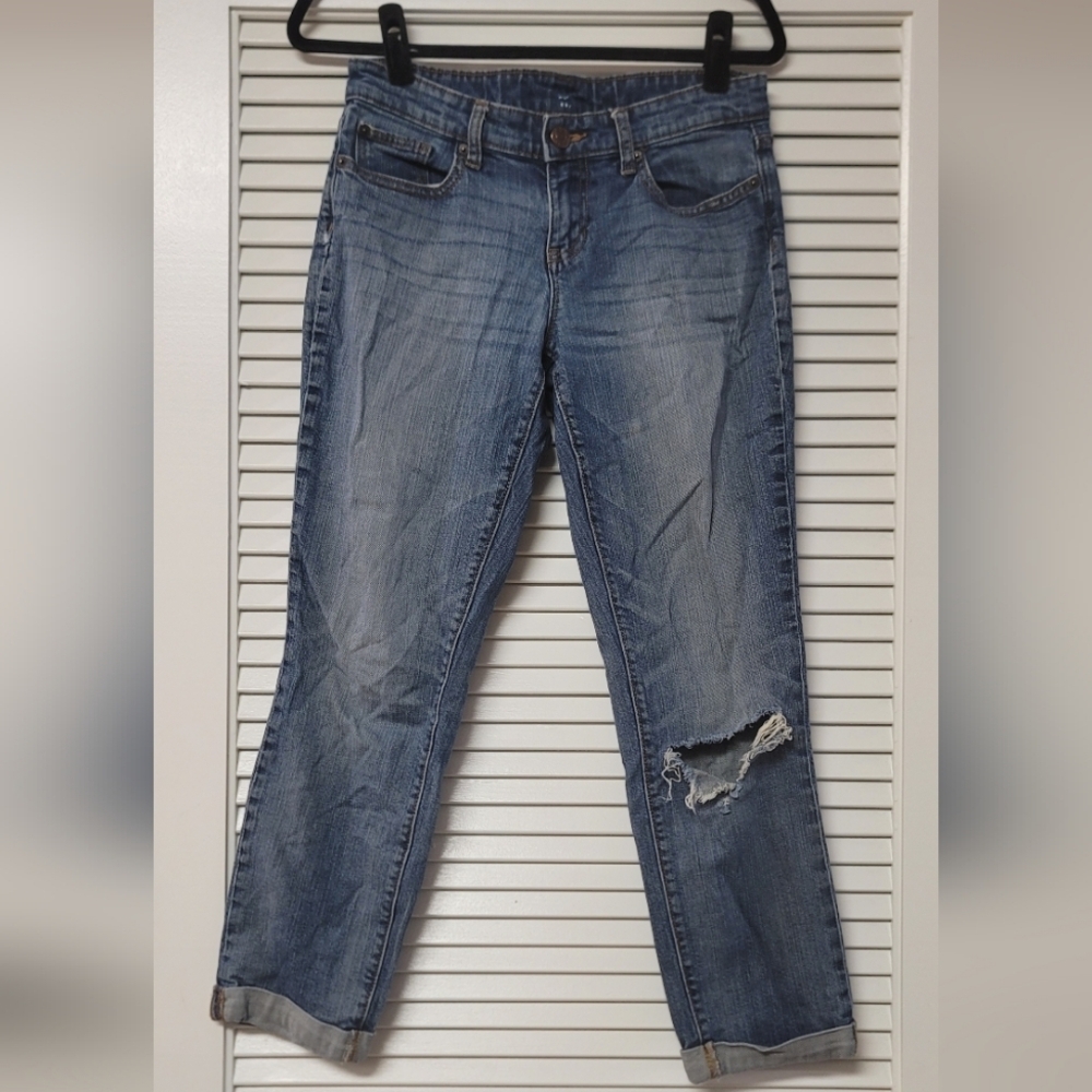 GAP - Distressed Detail Denim Pants With Pockets